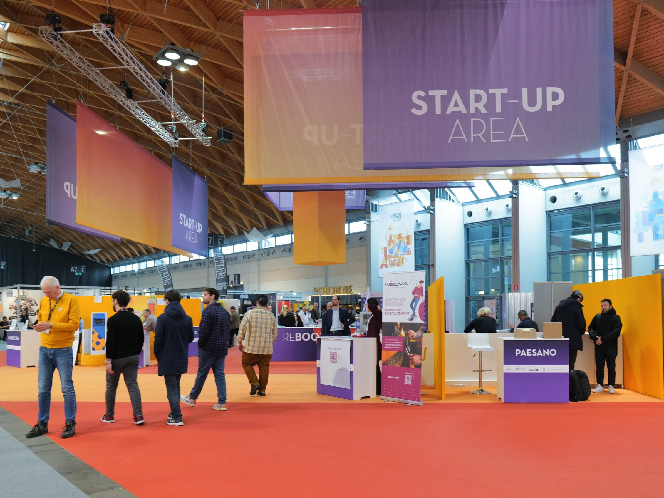 Start-up area