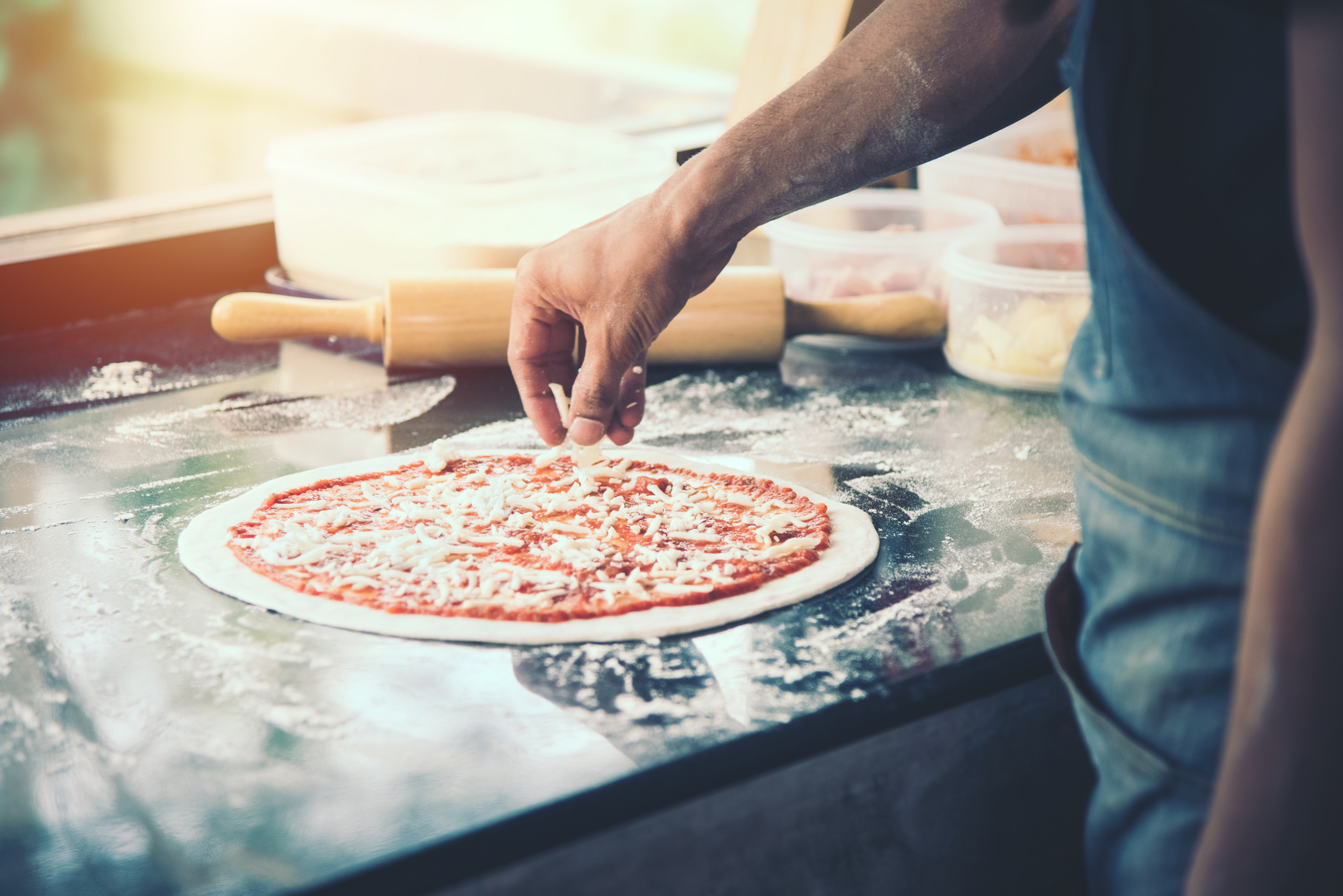 Как приготовить пиццу с брынзой